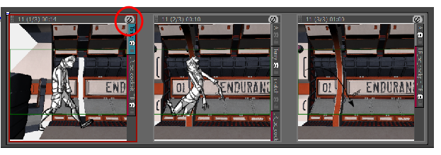 Storyboard Pro 25 Online Help: Locking and Unlocking Names