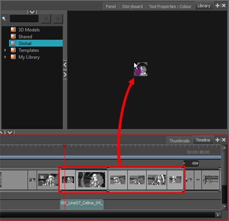 Storyboard Pro 25 Online Help: How to Create and Import Templates