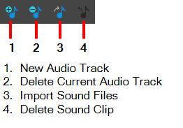 audio to audio toolbar