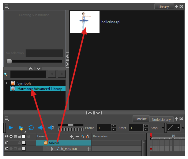 Timeline（タイムライン）ビューからテンプレートを作成する